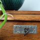 Side table, old antique bedside table