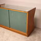 Vintage diamond shaped display cabinet - Belgium 1950's