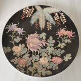 Chinese flower plate
