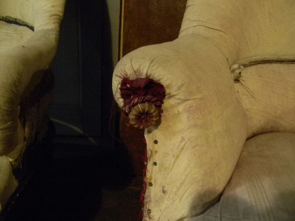 Toad armchair from the 1870s