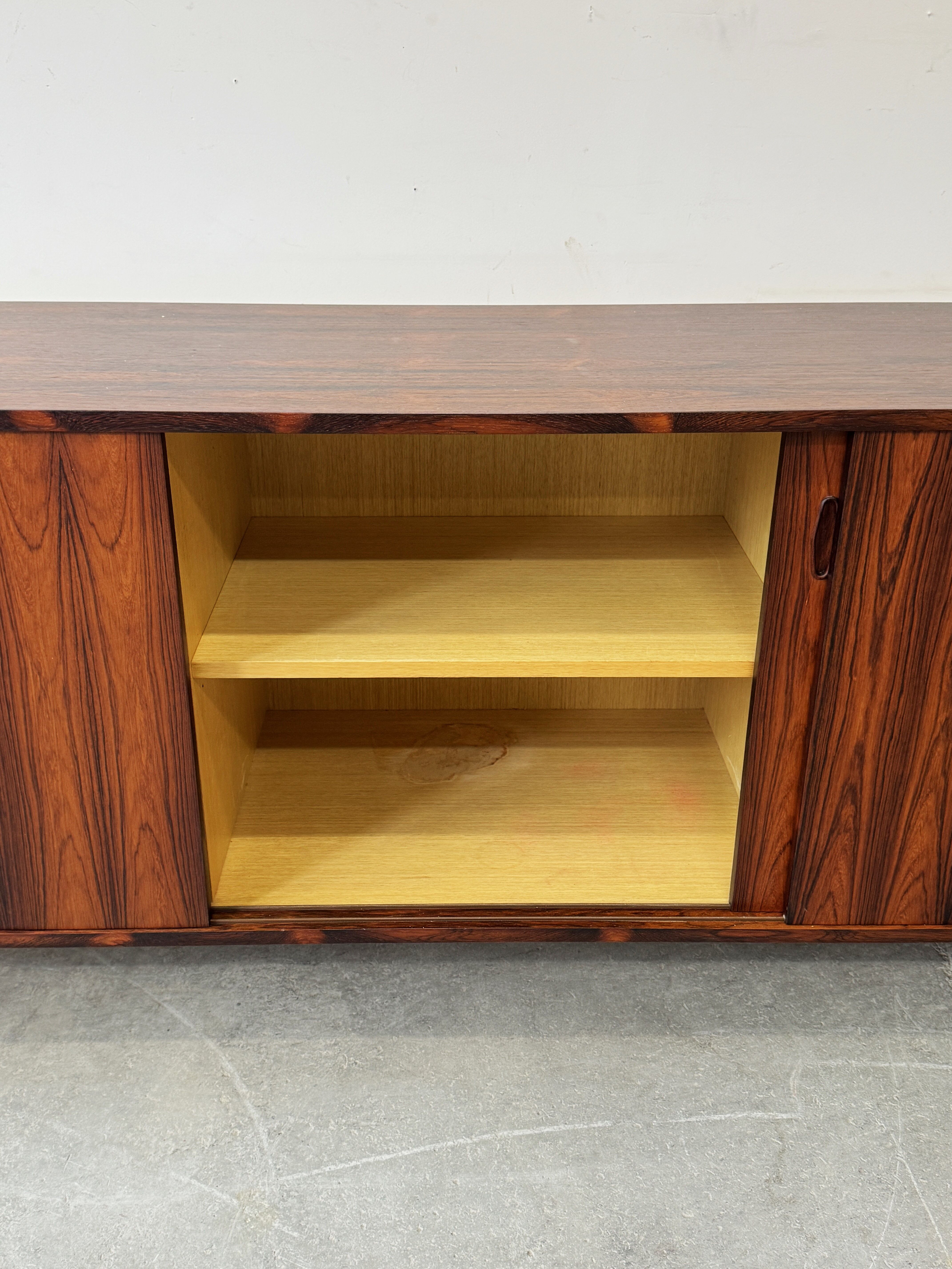 Lowboard Rosewood Chest of Drawers, Denmark 1960s/1970s, mid-c, vntg