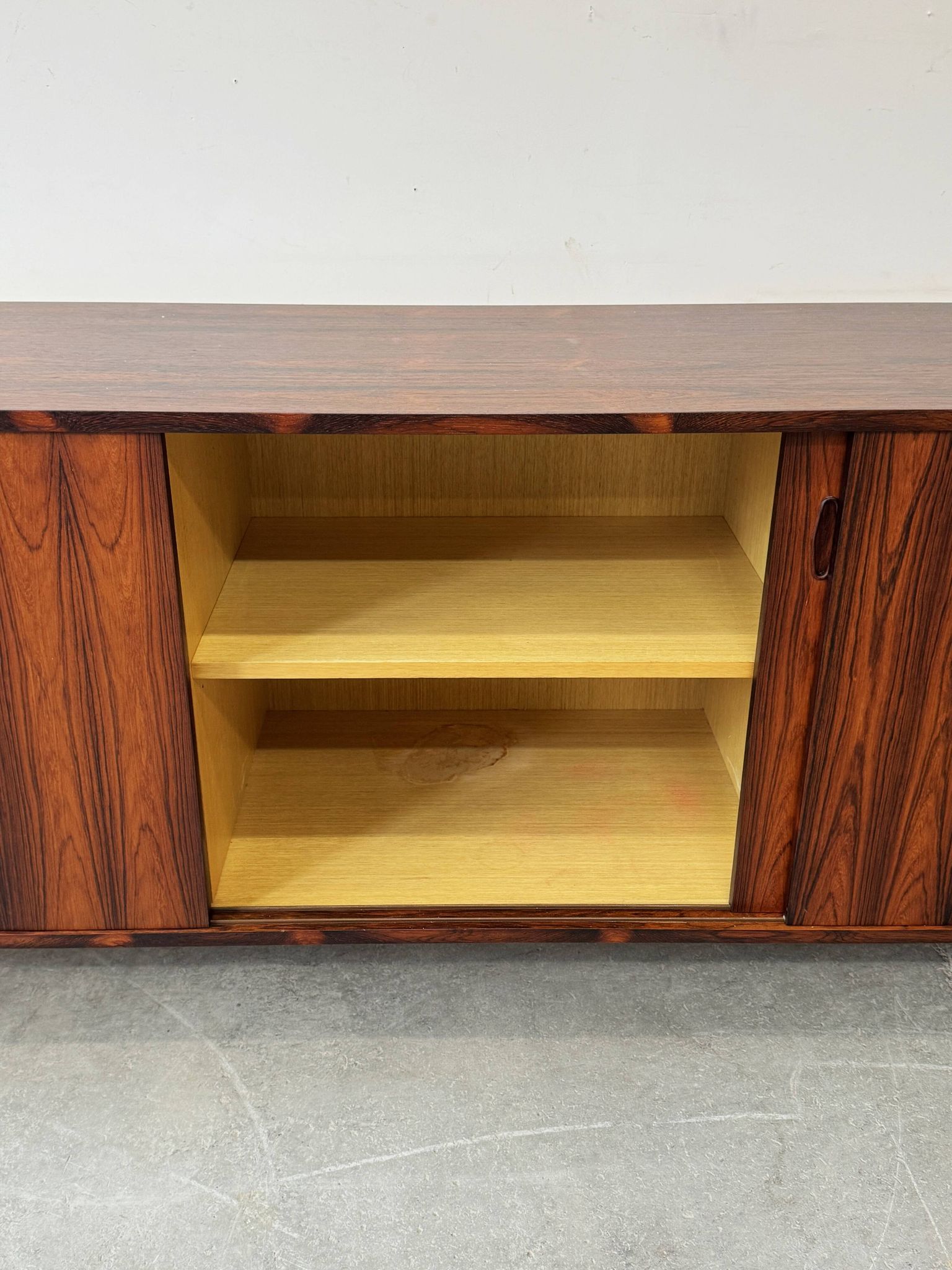 Lowboard Rosewood Chest of Drawers, Denmark 1960s/1970s, mid-c, vntg
