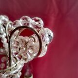 Luminaire lustre cristal vintage ancien luxe de la lustrerie mathieu france