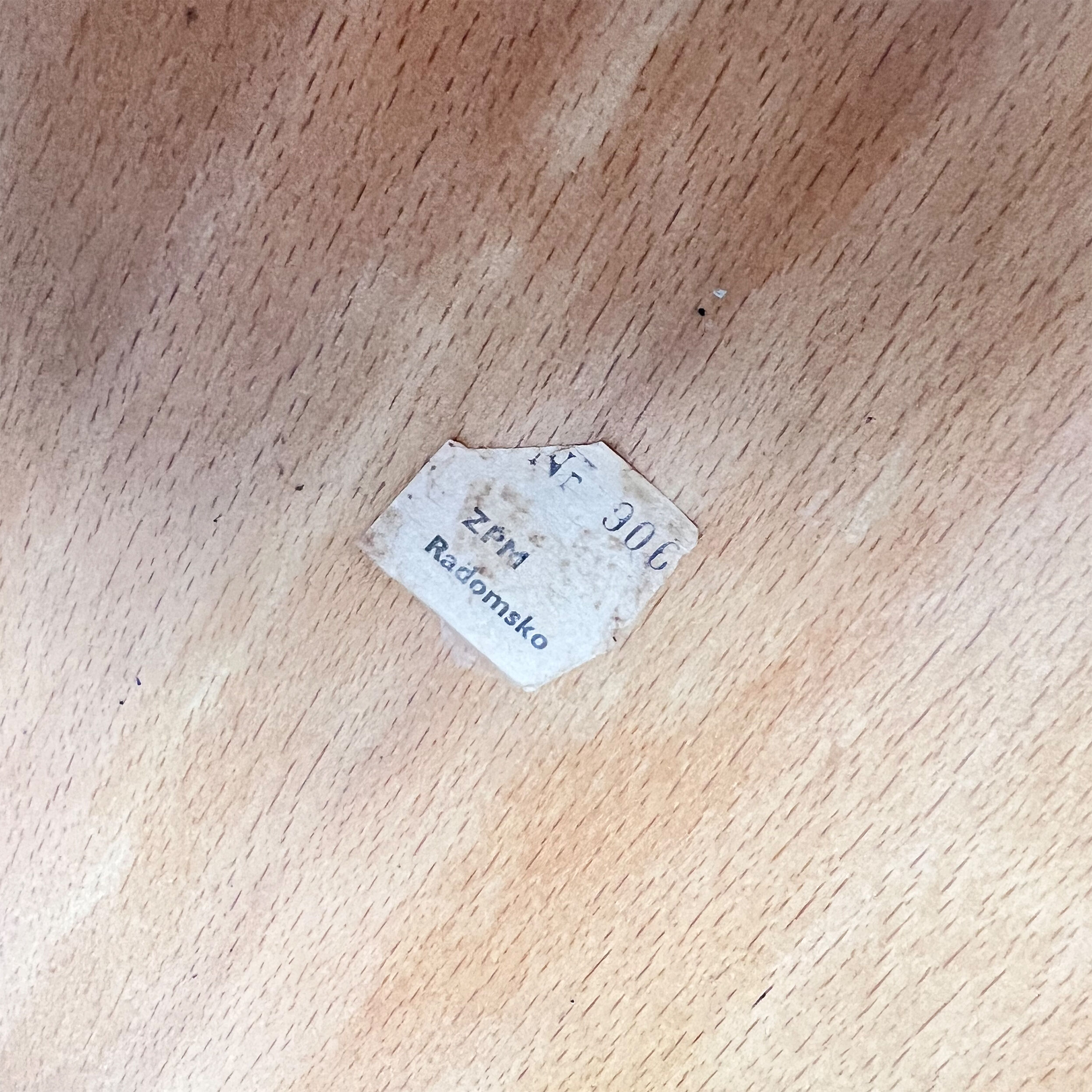 Bentwood armchair By Zpm Radomsko, 1950s