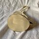 Vintage Gold Brass Heron - 43cm