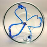 Blown crystal jellyfish bowl, creation by Vessiere at Baccarat.