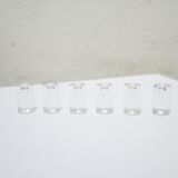 Series of 6 vintage blown glass candle holders edited by Guaxs