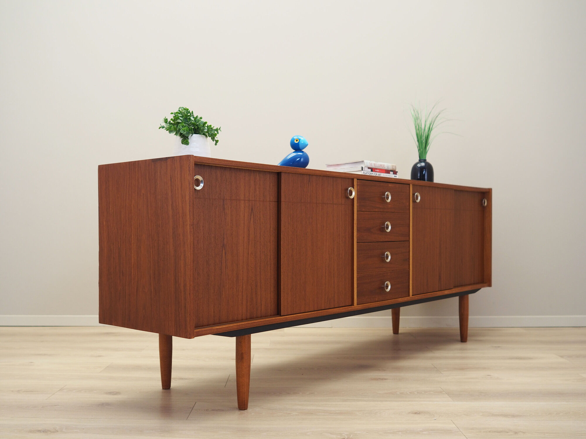 Teak sideboard, Swedish design, 1970s, production: Sweden