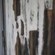 Abstract painting signed Besson Eric, canvas on wooden panel, wall decoration.