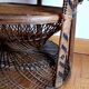 Vintage Emmanuelle armchair Peacock circa 1960