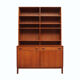 Model 3, 1960s sideboard in teak with rack, Interier Praha