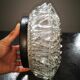 Old ceiling lamp vintage glass wall lamp 1960/70