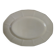 Digoin Sarreguemines flat oval creamy white
