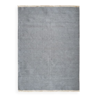 Woven jute rug 160x230 grey