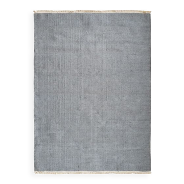 Woven jute rug 160x230 grey