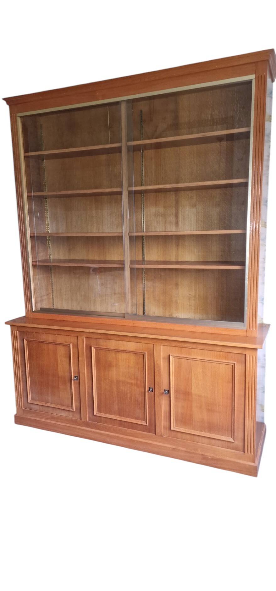 Vintage oak bookcase