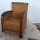 Fauteuil en rotin vintage