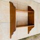 Old wooden wall shelf
