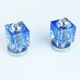 Pair of 1970s Murano glass wall sconces by Mazzega