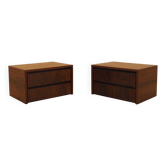 2 chevets muraux danois, années 1970
