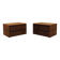 2 chevets muraux danois, années 1970