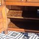 Small oak cabinet, 4 doors, Louis XIII style