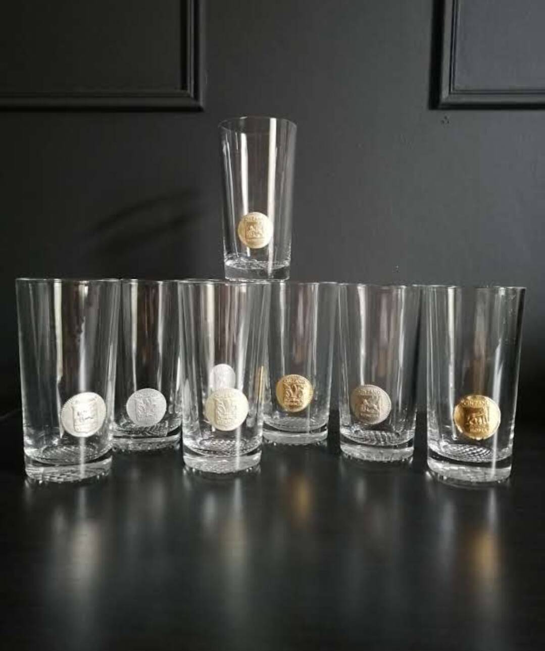 Lot de verres vintage italiens