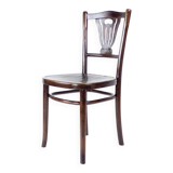 1950s Vintage Bistro Oak Chair, Czechoslovakia
