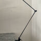 Post-Modern articulated lamp in Memphis style from the 1980s.