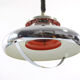 Vintage chrome pendant from the 1960s.