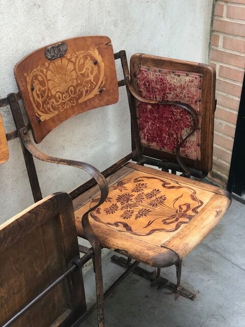 Triple show chair 1920/1930