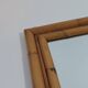 Vintage Mid Century Wandspiegel Bambus Boho 70s