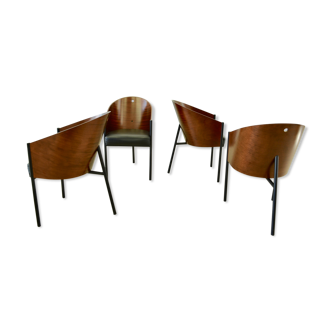 Dining chairs model costumes by Philippe Starck