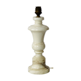 Alabaster lamp foot
