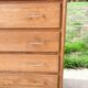 Large chest of drawers with 4 drawers from the 1950s.