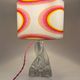 Lamp • Lorraine Crystal • France • 1950 • Custom lampshade