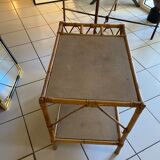 Rattan side bar