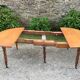 Old oval table Louis Philippe with 6 feet