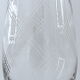 Suite of six glasses with orangeade, cut crystal