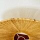Lampe de table en sisal et teck par Temde
