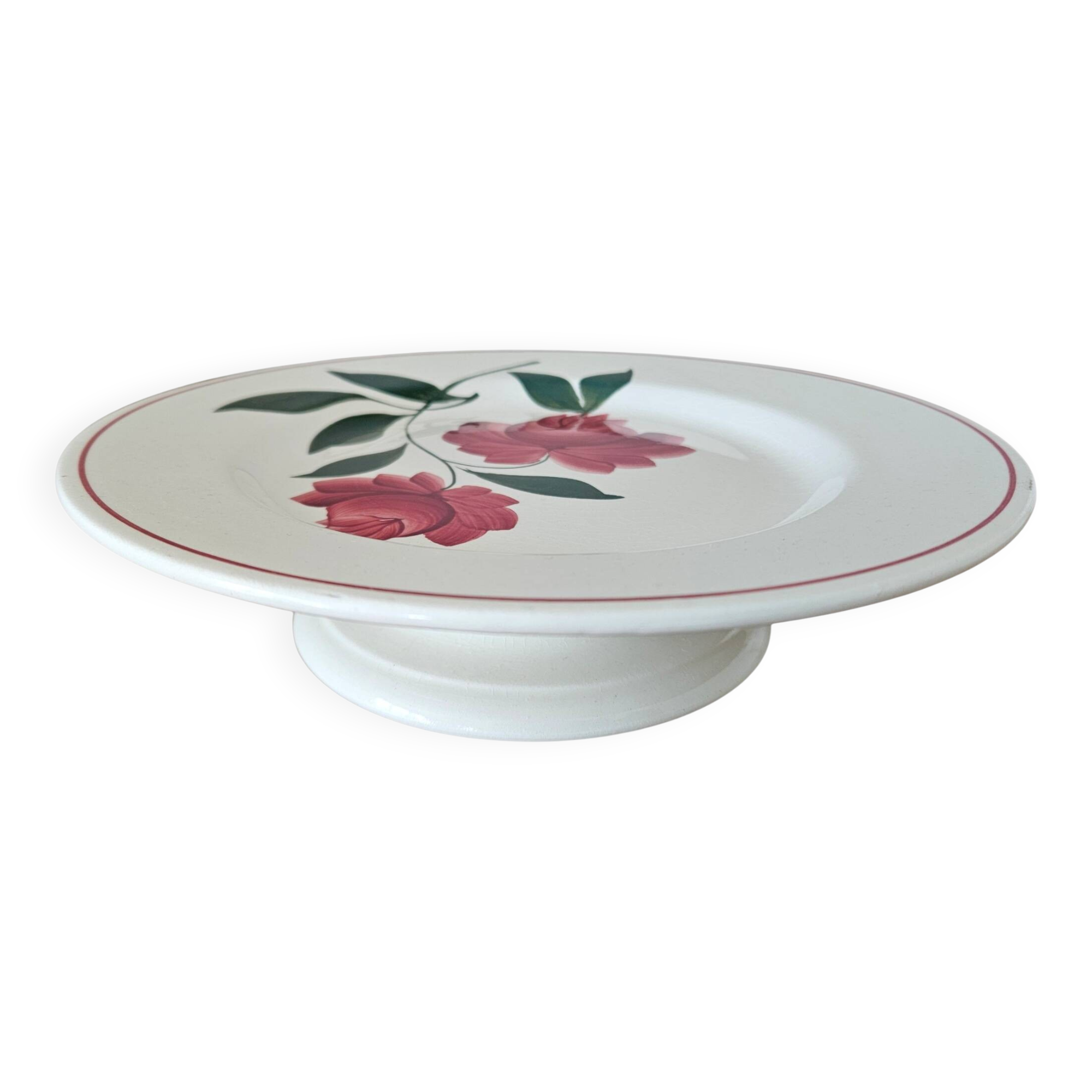 Antique mignardise dish in faience from Choisy-le-Roi