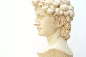 Bust of David by Michelangelo 1950s