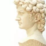Bust of David by Michelangelo 1950s