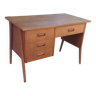 Vintage solid teak desk