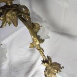 Old art nouveau chandelier
