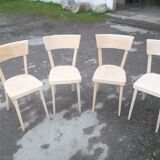 Series of 4 Baumann bistro chairs