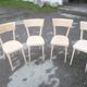 Série de 4 chaises de bistrot Baumann