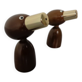 Mid-Century Salt and Pepper Shakers, 1960s, Set of 2