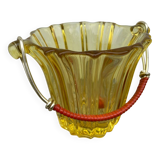 1970s glass ice bucket