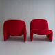 Set of 2 Alky Chairs by Giancarlo Piretti for Anonima Castelli